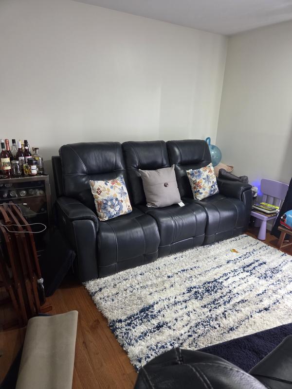 Customer photo for review titled "Simply lovely  living room and deck."