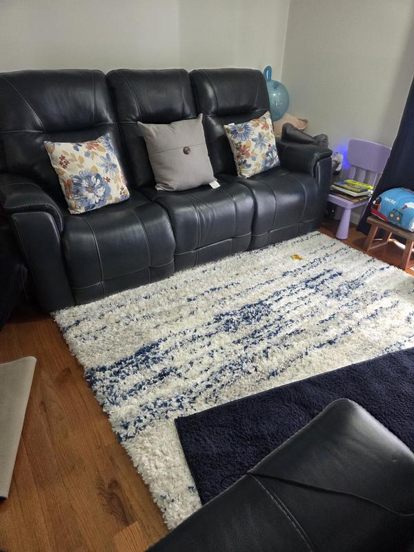 Customer photo for review titled "Simply lovely  living room and deck."