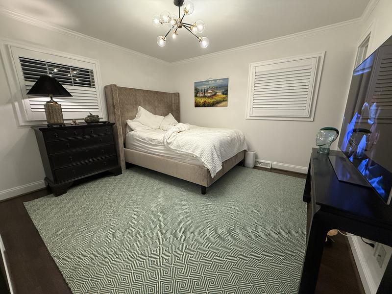 Customer photo for review titled "Gorgeous rug"