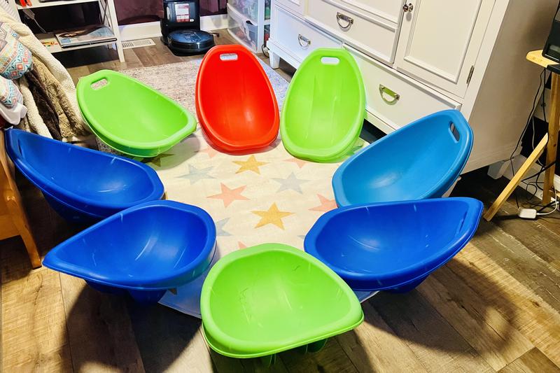 Customer photo for review titled "Reading area rug !"