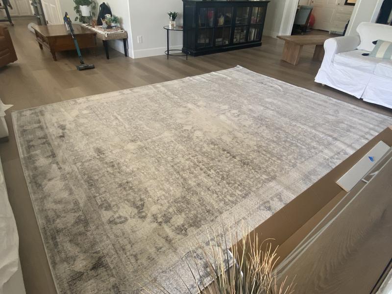 Customer photo for review titled "Love this rug!!"