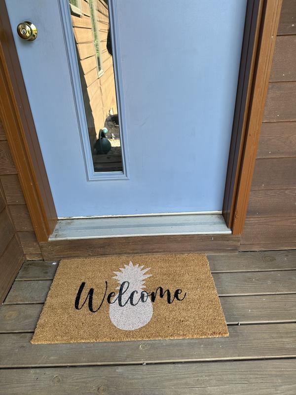 Customer photo for review titled "Door Mat"