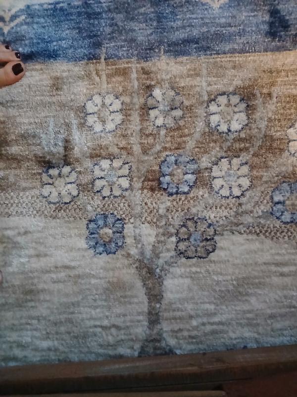 Customer photo for review titled "My new rug"