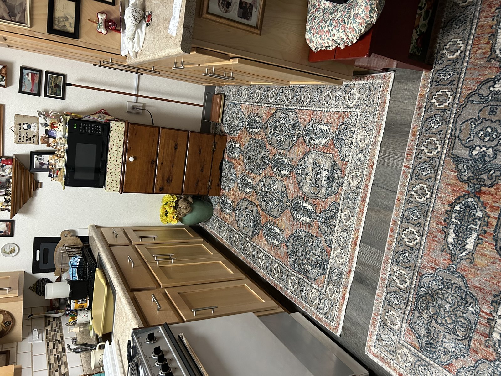 Customer photo for review titled "4th rug I have purchased…"