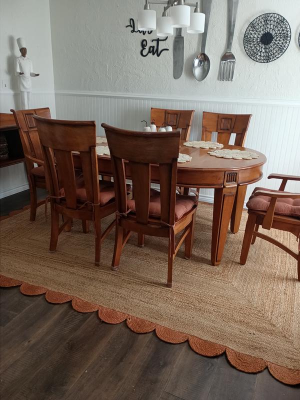 Customer photo for review titled "The perfect rug"