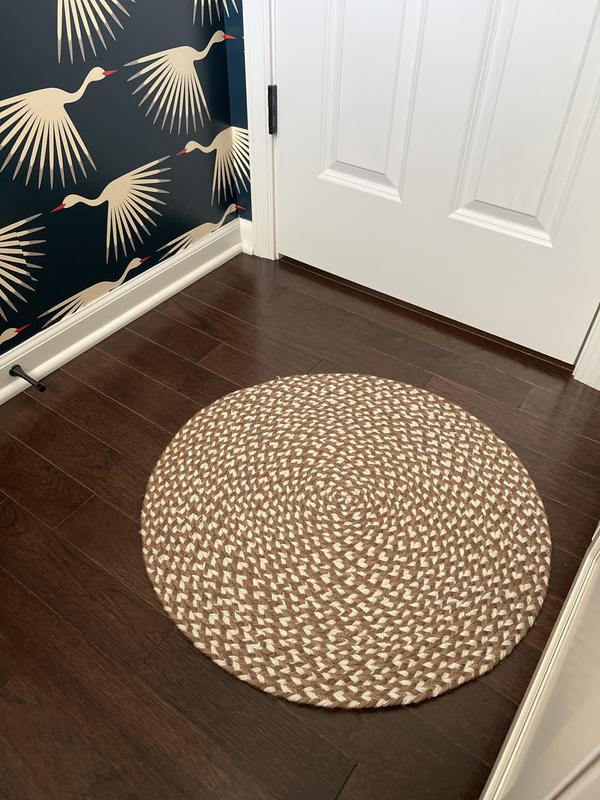 Customer photo for review titled "Round jute"