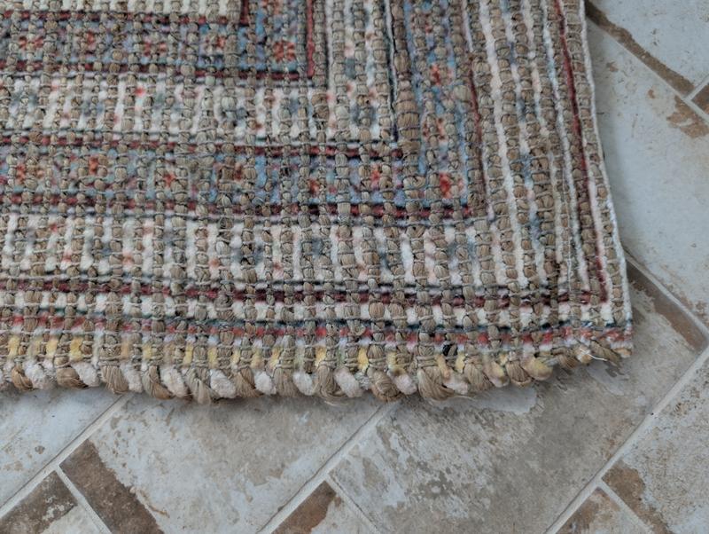 Customer photo for review titled "Beautiful soft rug for a sunroom"