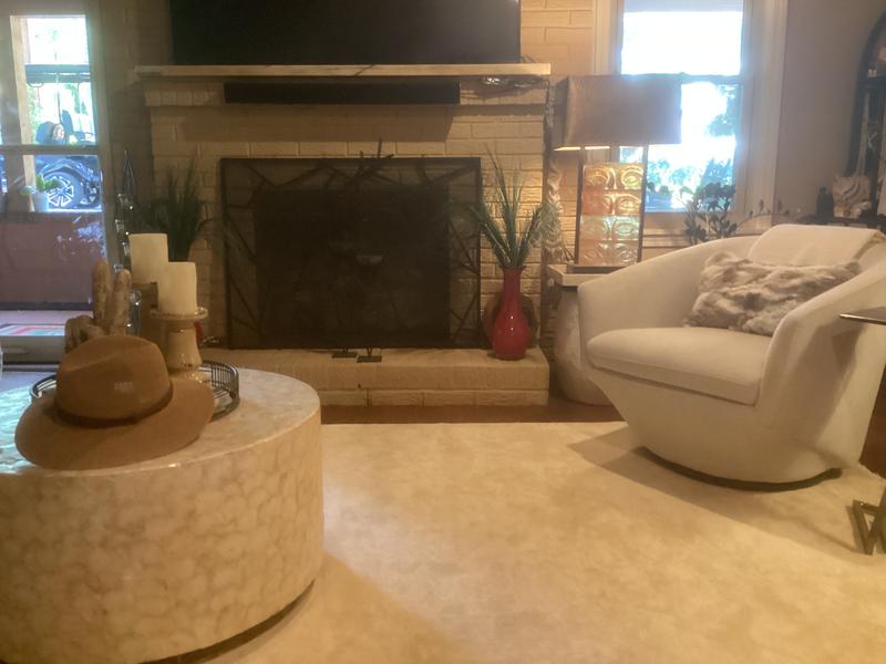 Customer photo for review titled "Excellent service and quality rugs"