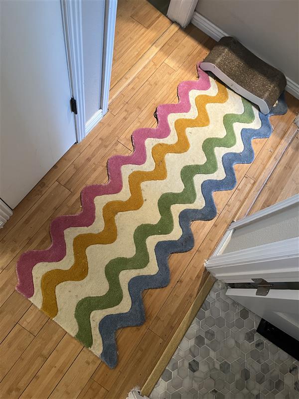 Customer photo for review titled "Gorgeous! But Carefully Remove Back Sticker"