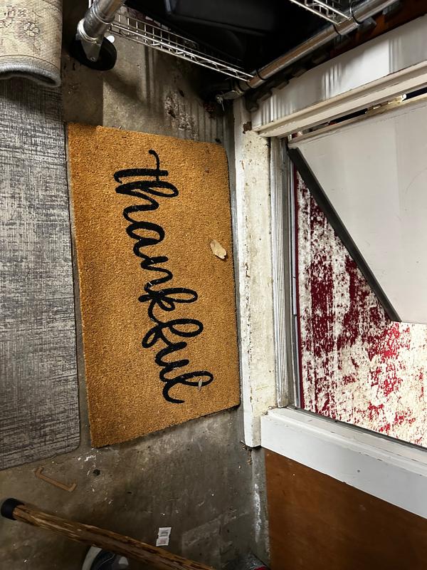 Customer photo for review titled "Cuts Down on Dirt!"