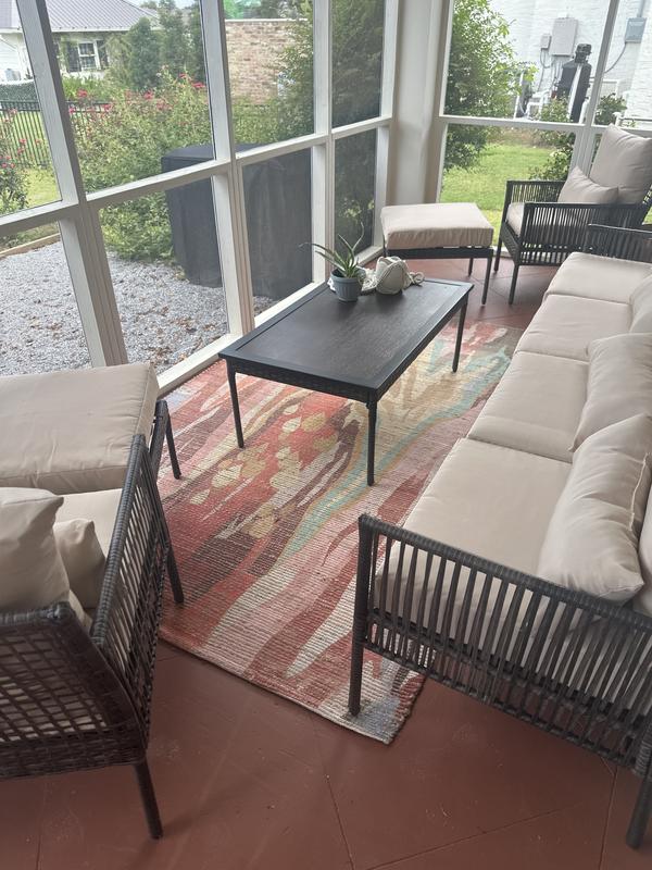 Customer photo for review titled "Love this rug!"