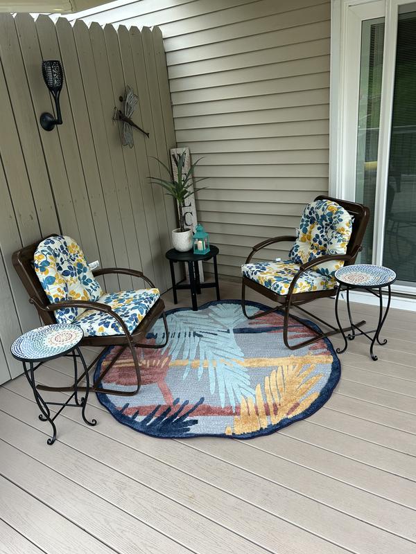 Customer photo for review titled "Awesome rug"