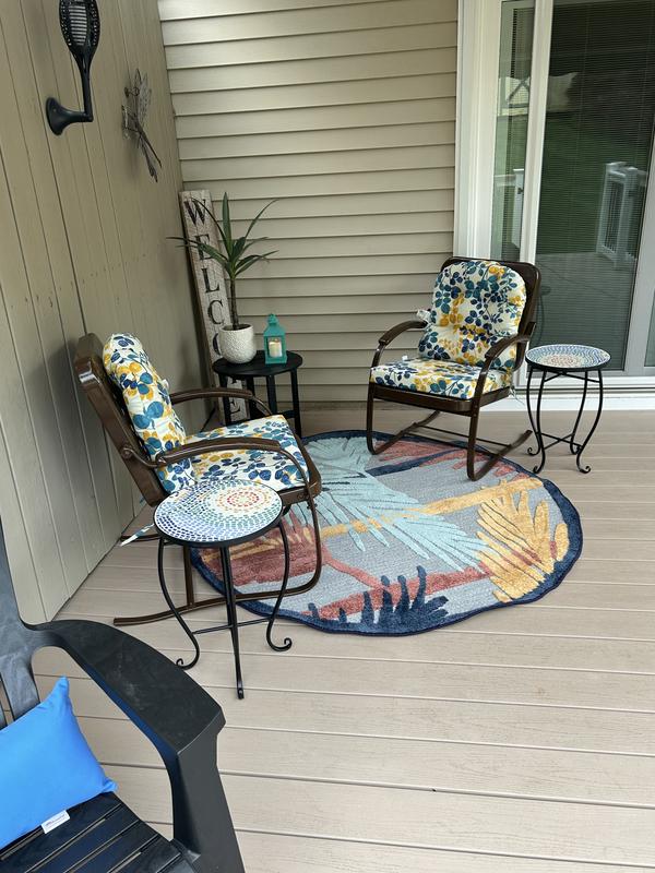 Customer photo for review titled "Awesome rug"