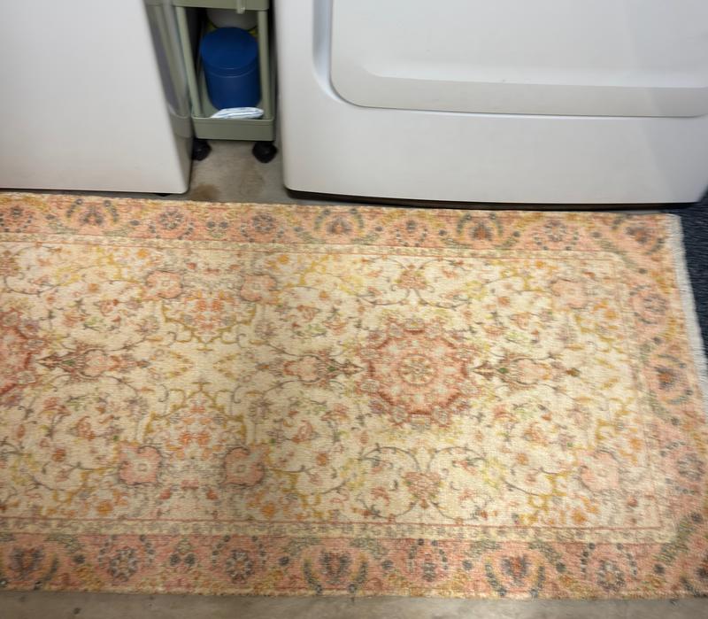 Customer photo for review titled "Rug really made room brighter"