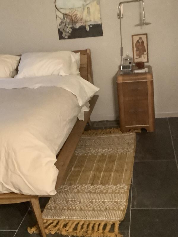 Customer photo for review titled "Eco Bohemian runner rug"