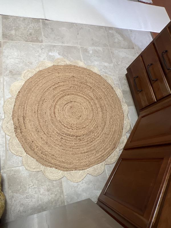 Customer photo for review titled "Ordered for kitchen octagon shape needes"