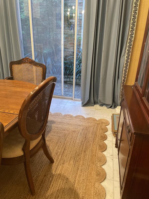 Customer photo for review titled "Looks just like high end rugs like it"