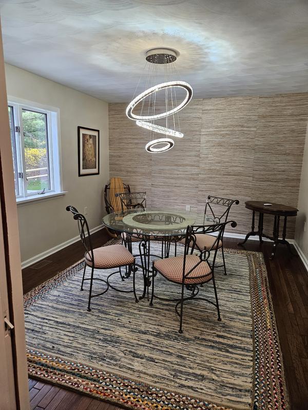 Customer photo for review titled "Fun carpet"