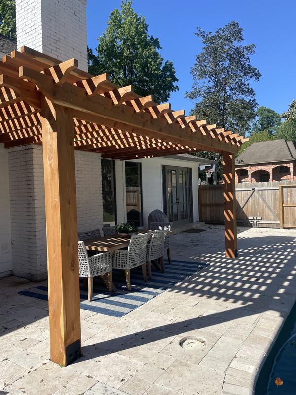 Customer photo for review titled "Perfect Outdoor Rug"