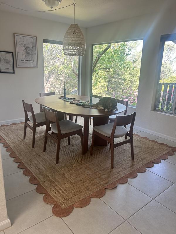 Customer photo for review titled "Love this rug!"