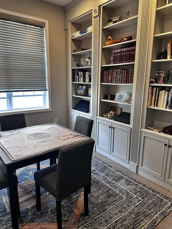 Customer photo for review titled "Hand Woven Kilim Wool Rug"