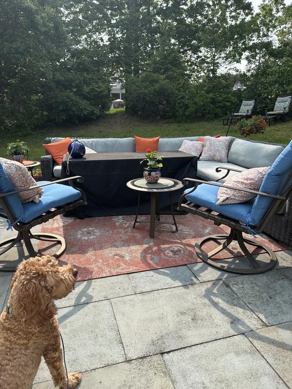 Customer photo for review titled "Beautiful rug"