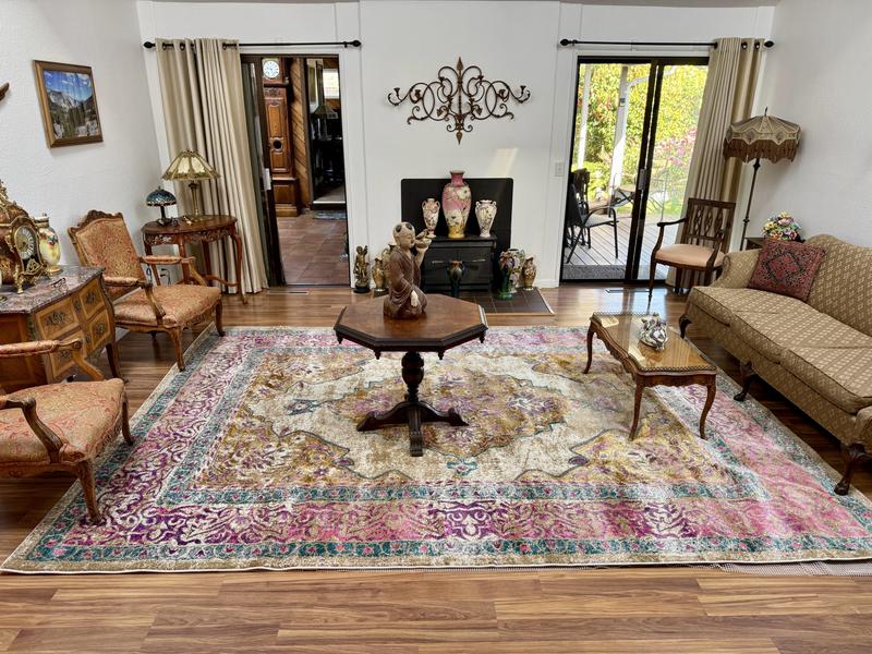 Customer photo for review titled "Absolutely beautiful rug"