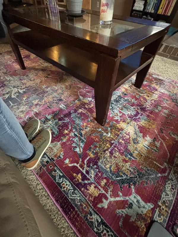 Customer photo for review titled "Beautiful Rug!"