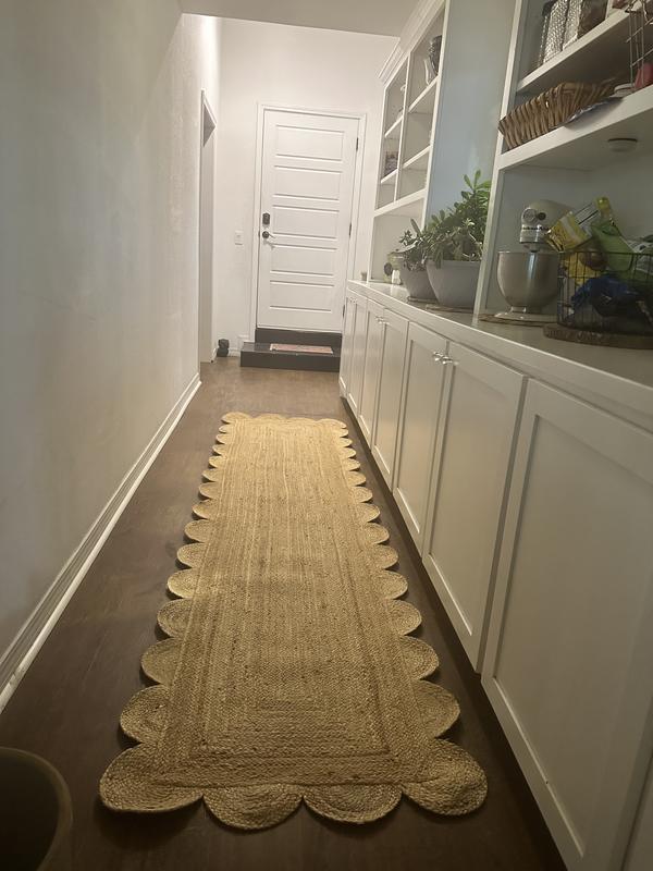 Customer photo for review titled "Pantry rug"
