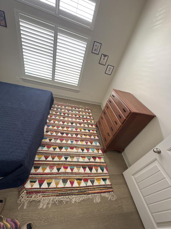 Customer photo for review titled "Boho mid century modern southwestern mastry"