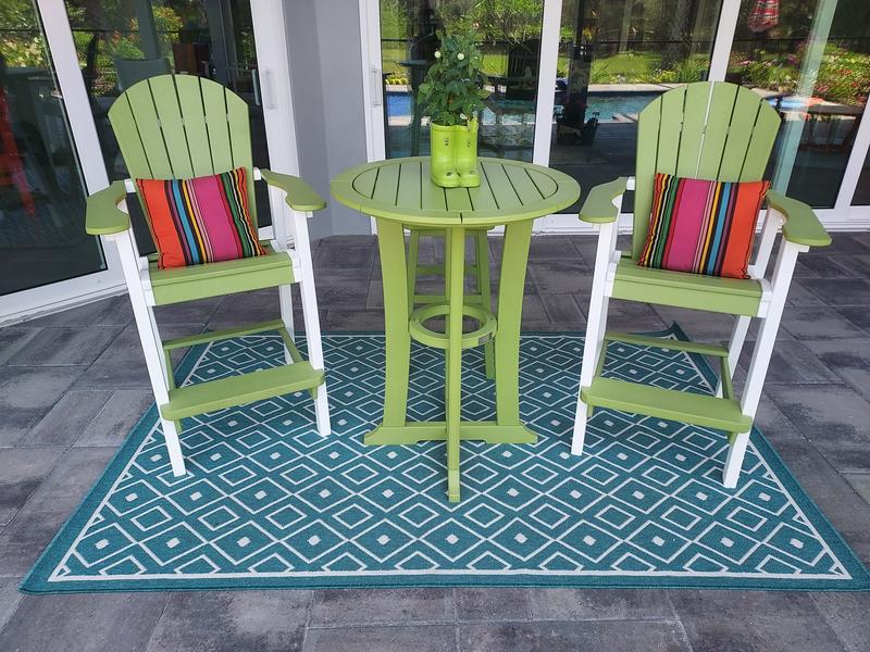 Customer photo for review titled "Outstanding Outdoor Rug"
