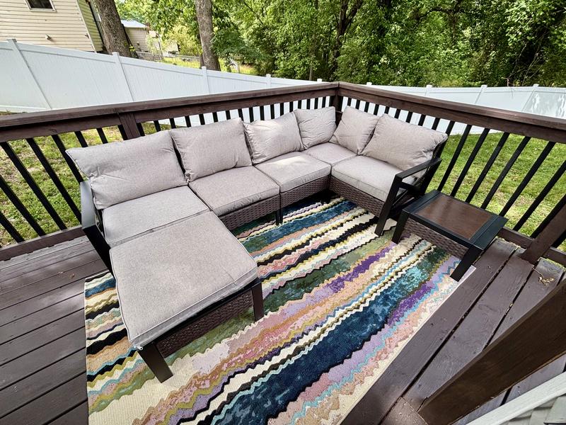 Customer photo for review titled "Great Rug"