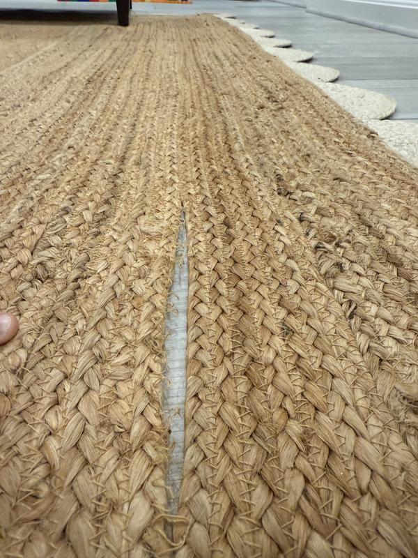 Customer photo for review titled "Arrived with ripped seams"