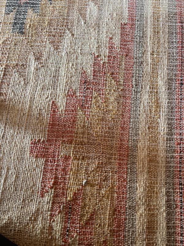 Customer photo for review titled "Beautiful colors and texture well-made"