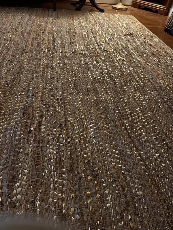 Customer photo for review titled "Does NOT look like the photo! Extremely shiny!"