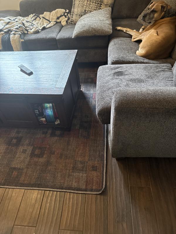 Customer photo for review titled "Gorgeous rug"