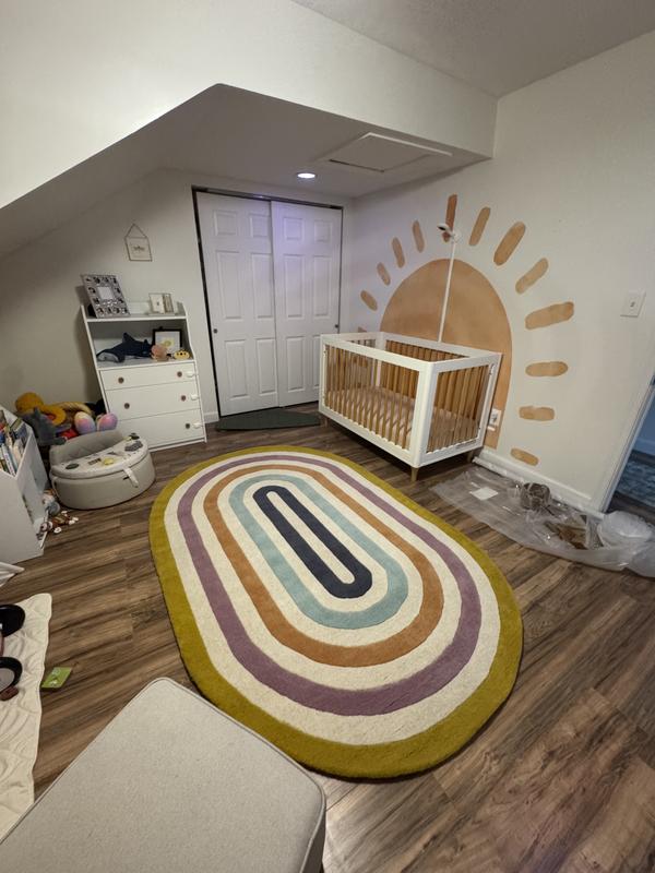 Customer photo for review titled "Love the Rug but Sheds"