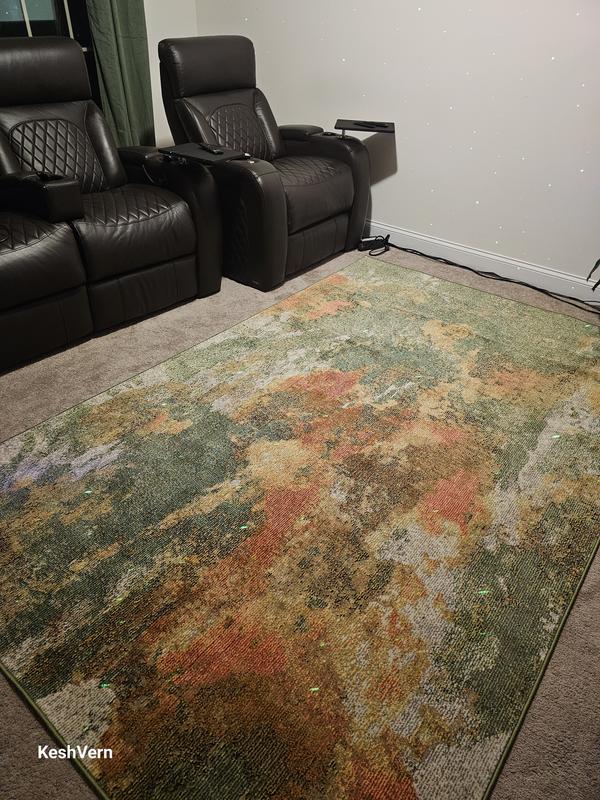 Customer photo for review titled "Fast Shipping/Beautiful rug"