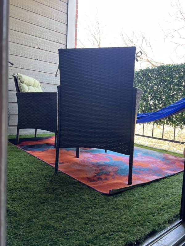 Customer photo for review titled "Perfect patio addition"