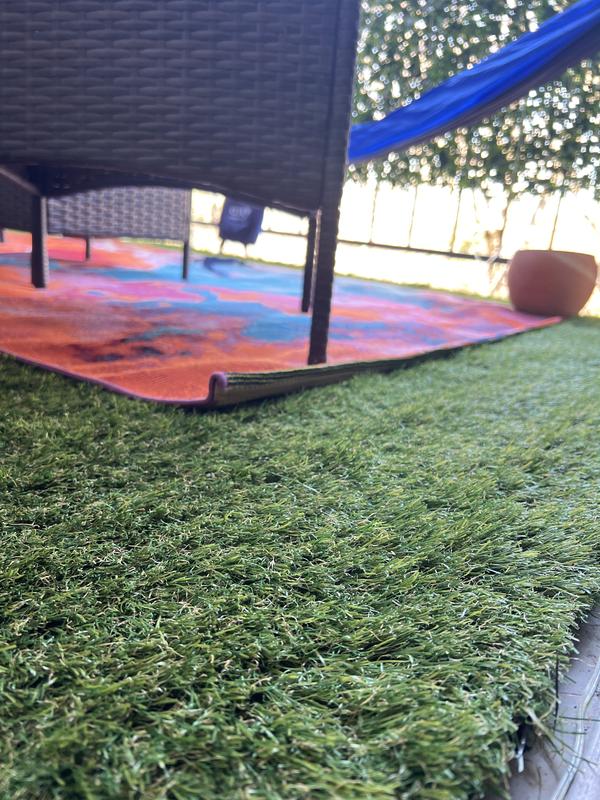 Customer photo for review titled "Perfect patio addition"