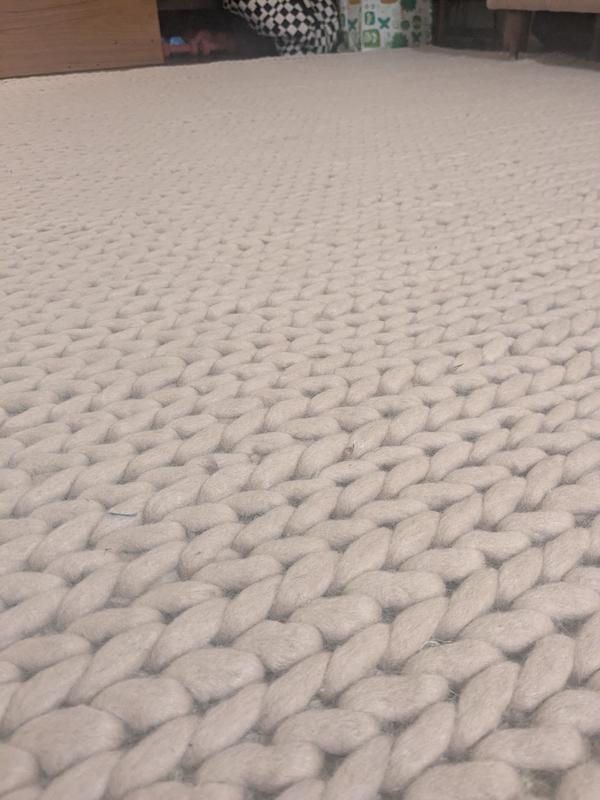 Customer photo for review titled "Gorgeous rug!"