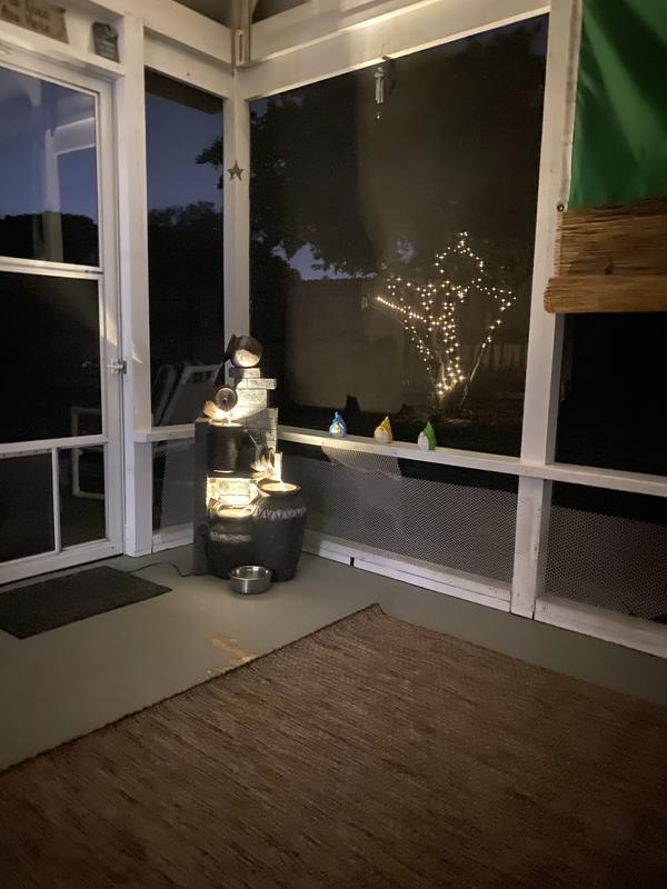 Customer photo for review titled "Loving my outdoor space even more."