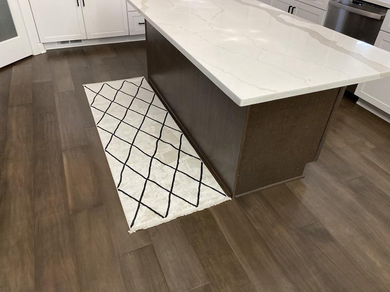 Customer photo for review titled "Runner Rug for Kitchen"