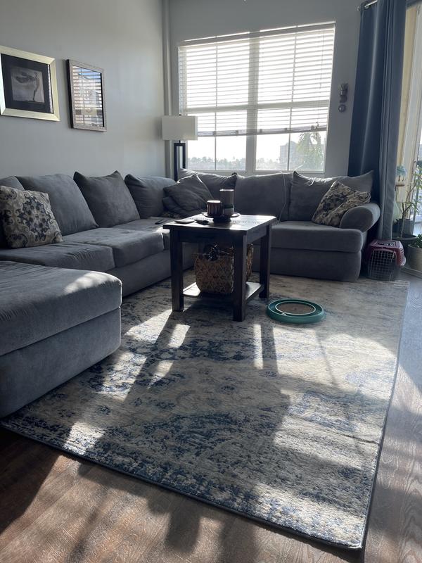 Customer photo for review titled "I love this rug!"