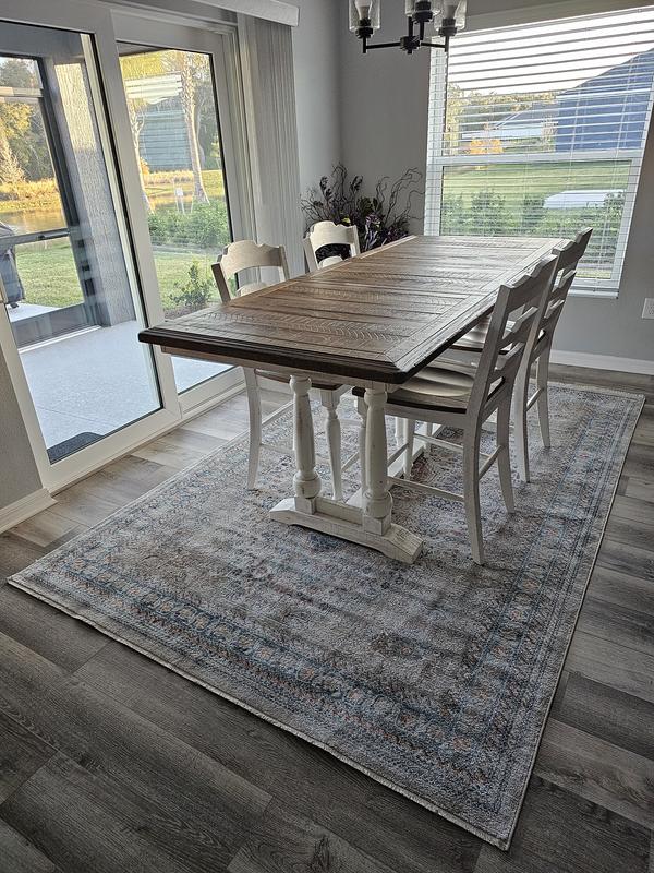 Customer photo for review titled "Beautiful and stunning rug!"