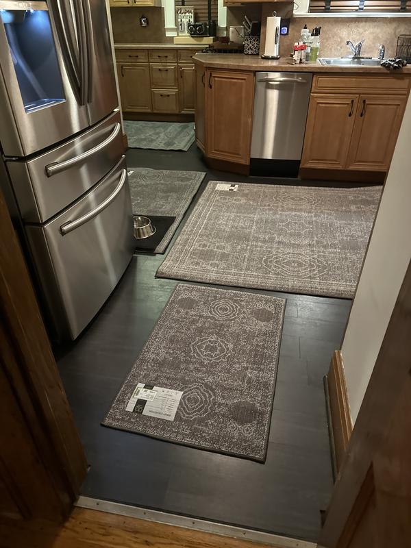 Customer photo for review titled "Perfect rugs for any room I choose kitchen."