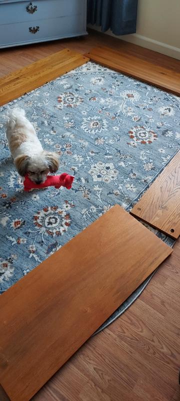 Customer photo for review titled "Rippled edges"