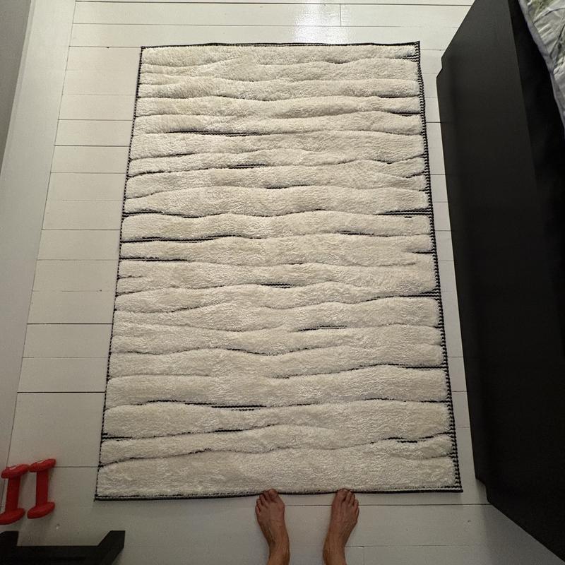 Customer photo for review titled "Soft Accent Atea Rug"