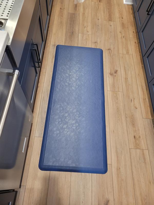Customer photo for review titled "Terrific True Blue Anti-Fatigue Mat!"