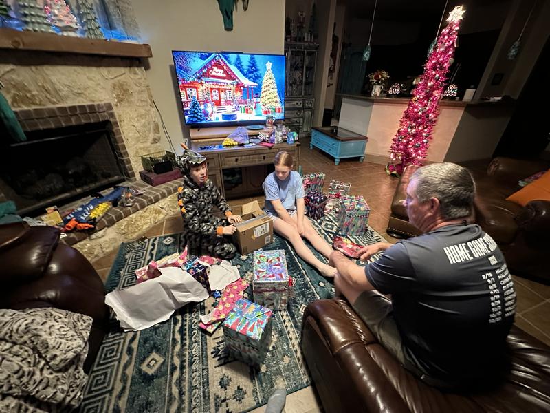 Customer photo for review titled "Beautiful Southwest rug"